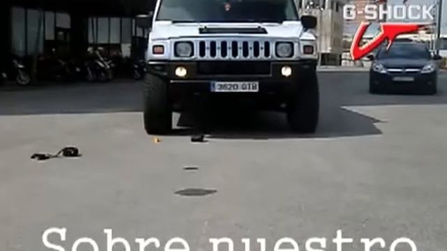 G Shock Test con Hummer avi смотреть онлайн