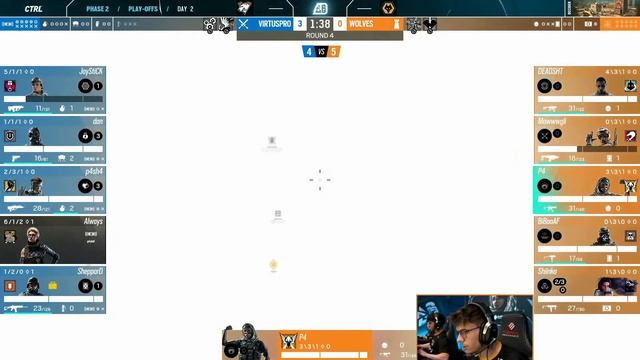 Virtus.Pro vs Wolves Esports │ R6 Major Atlanta 2023 │ Playoffs смотреть онлайн