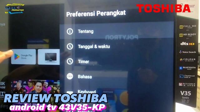 REVIEW TOSHIBA 43V35KP