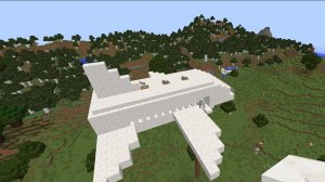 Я сделал настоящий самолёт в Майнкрафт!