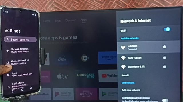 Android TV : Screen Mirroring without Google Home App | Connect Mobile Phone to TV | Screen Casting смотреть онлайн