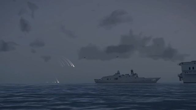 Iran's Ka-52 helicopter destroys a US aircraft carrier carrying 299 fighter jets in the Red Sea смотреть онлайн