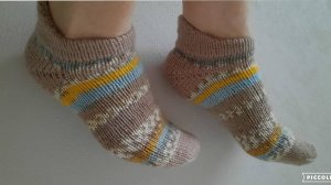 СЛЕДКИ-НОСКИ с ПЯТКОЙ БУМЕРАНГ и ВЫСОКИМ ЗАДНИКОМ..// Подробный Мастер- класс! //