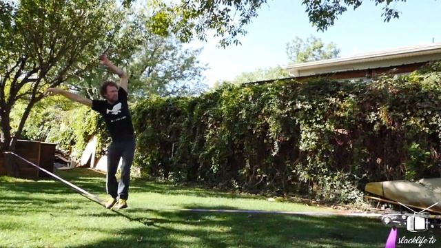 Slacklife TV Episode 37 "HOW to get big air on the SLACKLINE!" смотреть онлайн