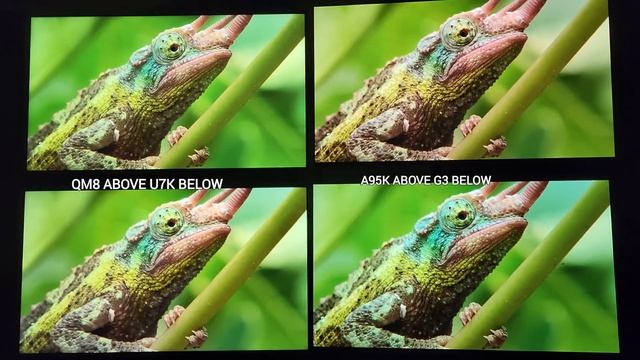 TCL QM8 VS HISENSE U7K VS SONY A95K VS LG G3 смотреть онлайн