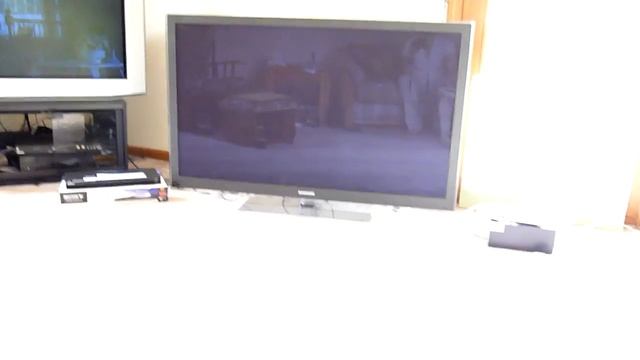 My Samsung HD 3D Plasma PN58C8000 TV unboxing & Initial Power on. смотреть онлайн