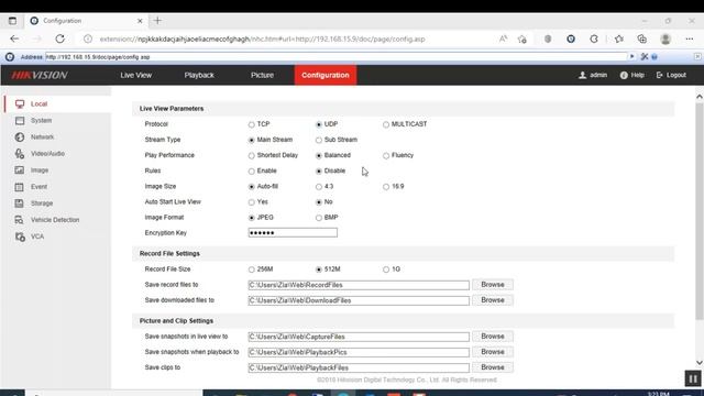 Playback Failed (error message) in web browser - Hikvision смотреть онлайн