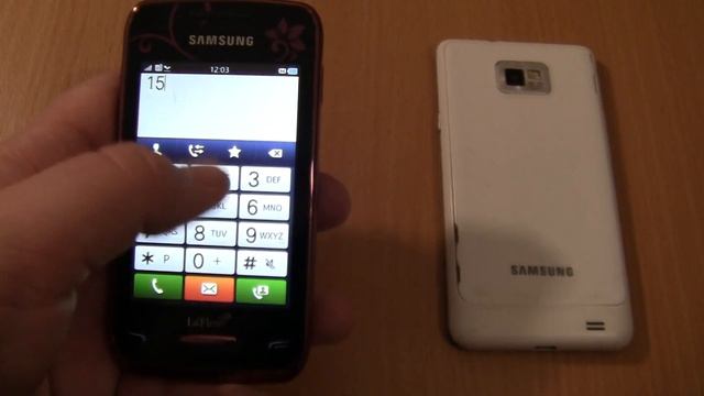 Incoming call&Ringing alarms at the Same Time Samsung S2 android 11+Samsung Wave Y смотреть онлайн