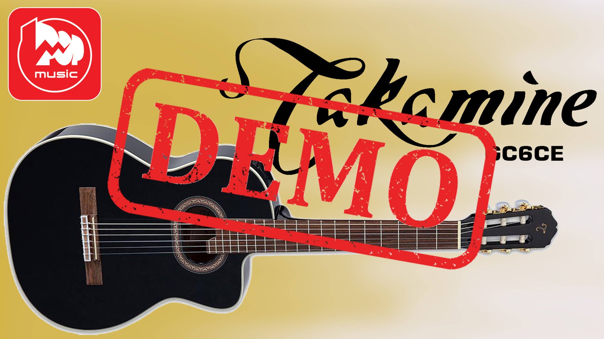 Электроакустика TAKAMINE GC6CE BLK - демонстрация звучания смотреть онлайн