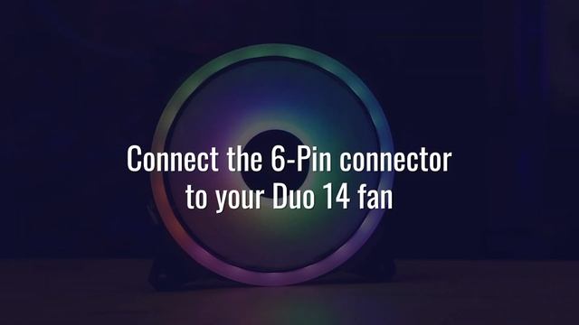 AeroCool Duo 14 - How to Connect the Duo 14 to Your Addressable RGB Motherboard смотреть онлайн