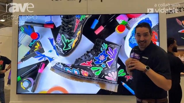 CEDIA Expo 22: Samsung Shows Its New Flagship QLED 98" TV, the QN100B TV смотреть онлайн