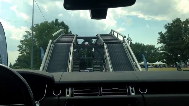 тест драйв Range Rover 2 полоса препятствий, бассейн смотреть онлайн