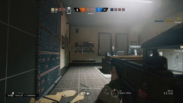 Tom Clancy's Rainbow Six Siege - Ela trap and shotgun смотреть онлайн