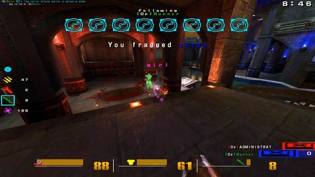 Quake 3 OSP: Runnyr server [op] ctf смотреть онлайн