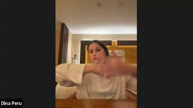 Запись встречи Дины Перу и Ольги Вагиной