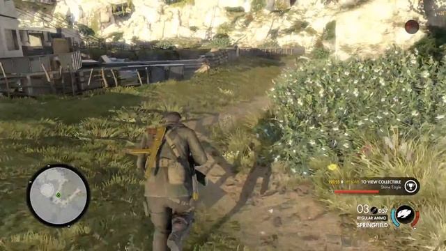 Sniper Elite 4 Target Fuhrer DLC Stone Eagle Locations смотреть онлайн
