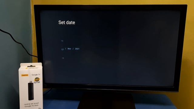 How to Set Date and Time in Realme 4K Smart Google TV Stick смотреть онлайн