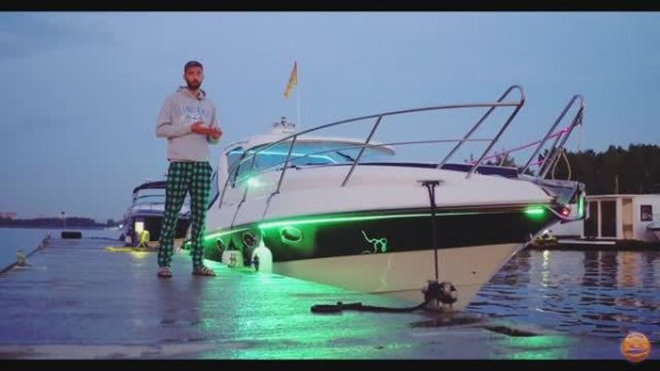 NaVode подсветка диодная на катере или яхте!