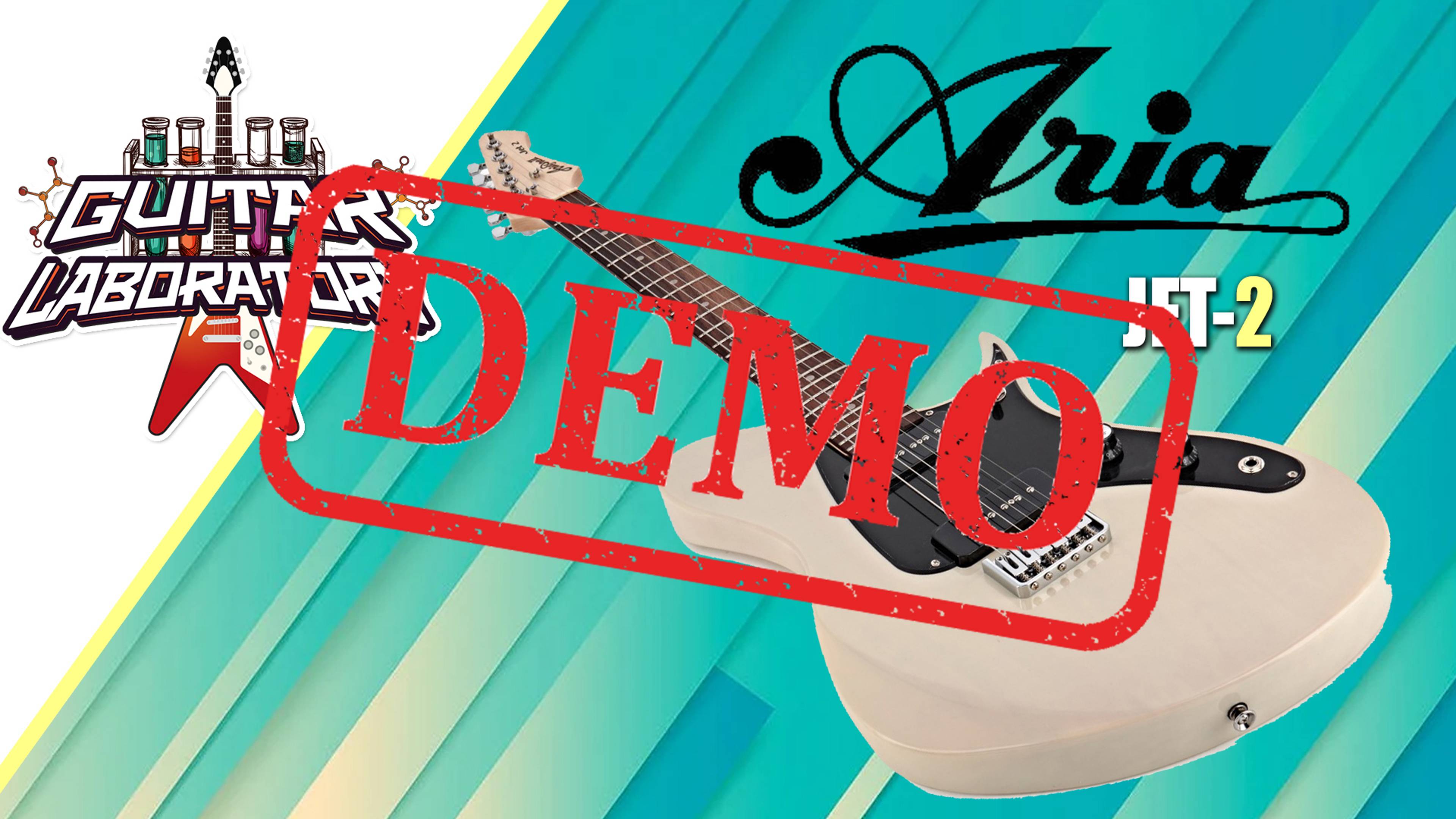 Электрогитара ARIA JET-2 CA - демонстрация звучания смотреть онлайн