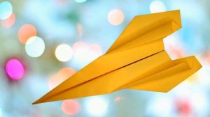 Как сделать самолетик из бумаги А4