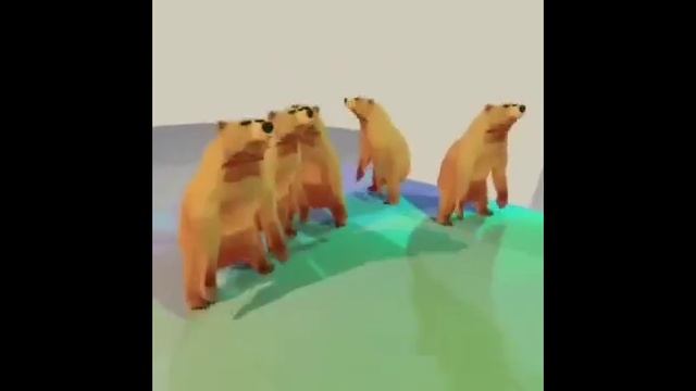 ТАНЦУЮЩИЕ МИШКИ I 1 ЧАС I 1 Видео с 1 часовой версией смотреть онлайн