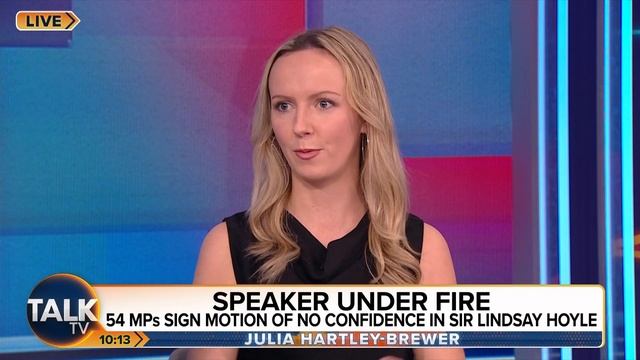 "Complete And Utter Chaos" After Motion Of No Confidence In Commons Speaker Signed by 50 MPs смотреть онлайн