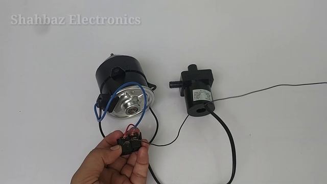 How To Connection DC Motor And DC Water Pump For Air Cooler With 2 Switch