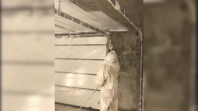 Броня Фасад и грунт Броня Универсал при теплоизоляции потолка гаража частного дома в г. Самара. смотреть онлайн