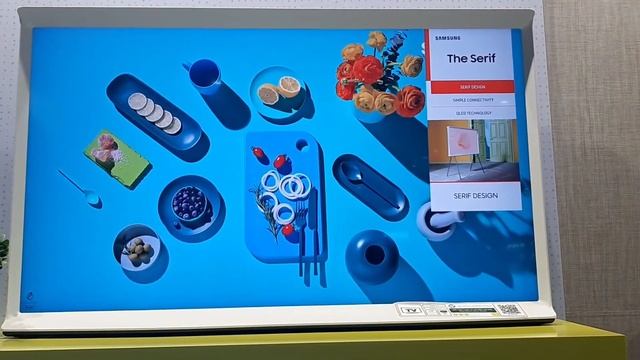 SAMSUNG The Serif 49" 4K QLED HDR Smart TV (2020) смотреть онлайн
