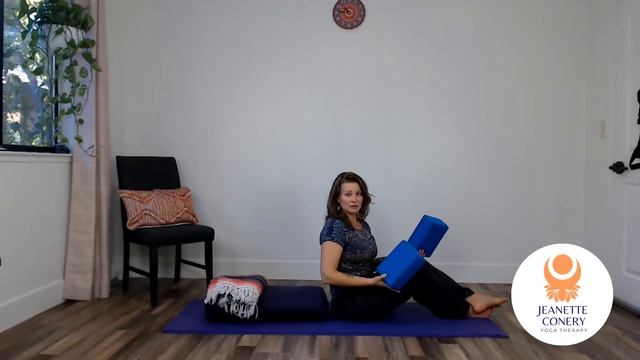 Restorative Yoga For Psoas Release- Somatic Yoga Therapy смотреть онлайн