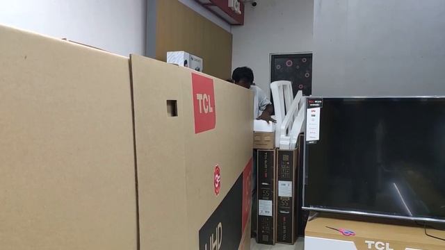 TCL 4k Ultra HD Smart TV 85P8M QUICK UNBOXING TELUGU || COMING SOON || TELUGU смотреть онлайн