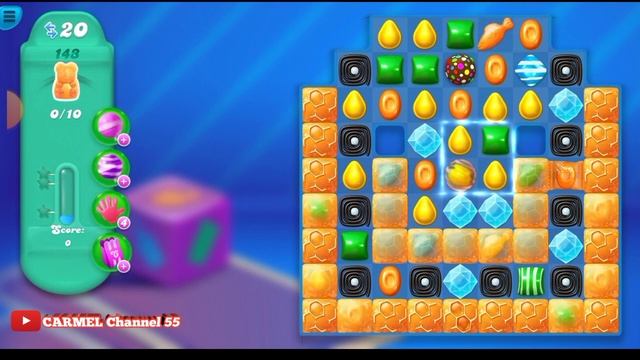 Candy Crush Saga Level 140 -146 ||CARMEL Channel 55|| #candycrushsaga #carmelchannel55  #enjoyplay