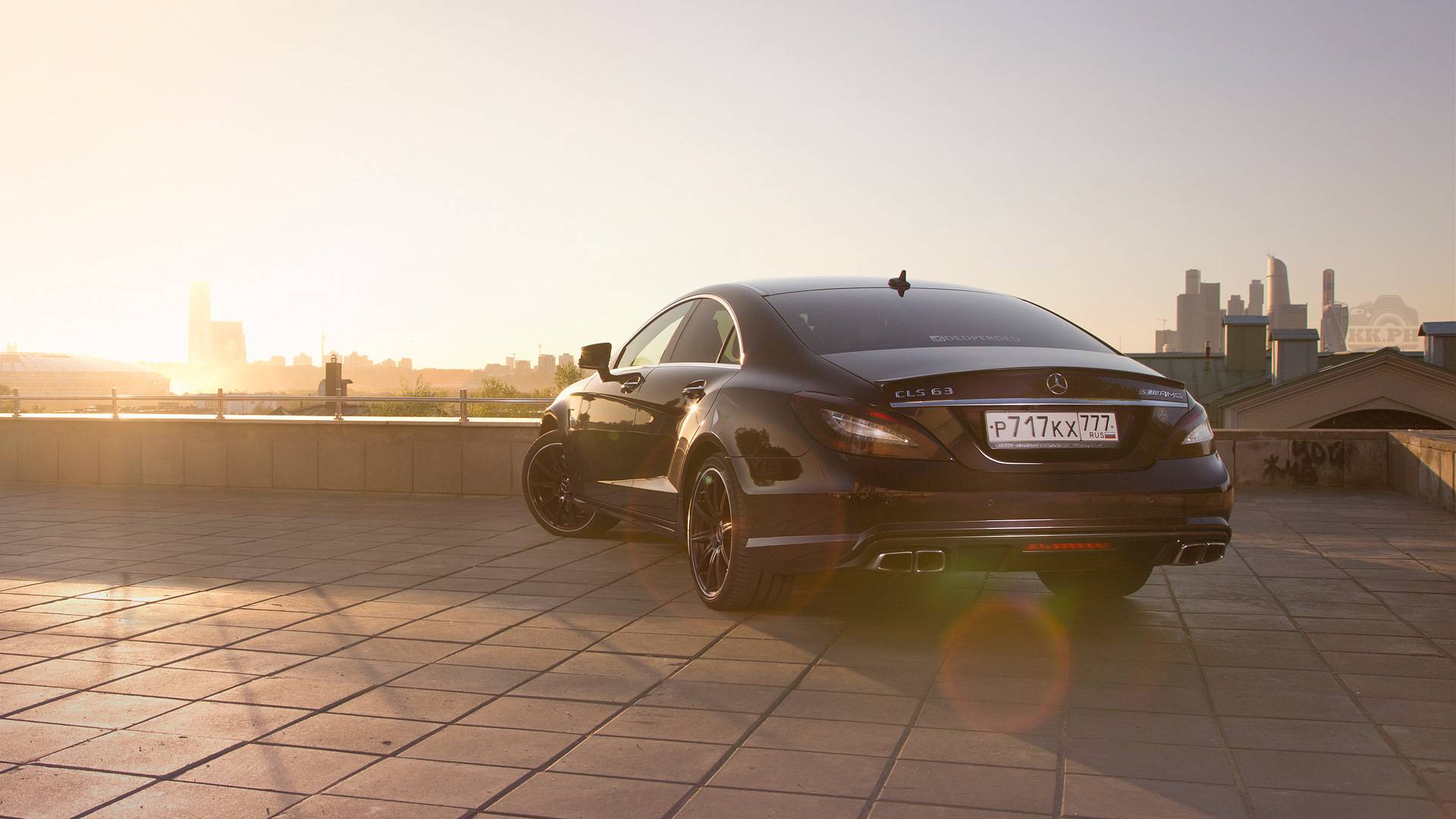 Дрифт и Шашки на CLS63 AMG (Assetto Corsa) смотреть онлайн