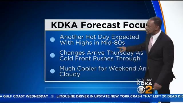 KDKA-TV Morning Forecast (10/9) смотреть онлайн