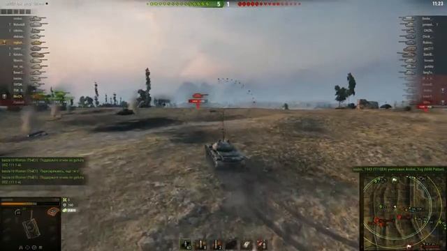 Нагиб на Т 62А ¦ Как светить и побеждать ¦ World of Tanks смотреть онлайн
