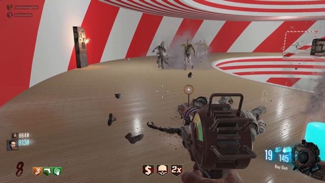 CANDY CANE DEATH DROP | BLACK OPS 3 CUSTOM ZOMBIES смотреть онлайн