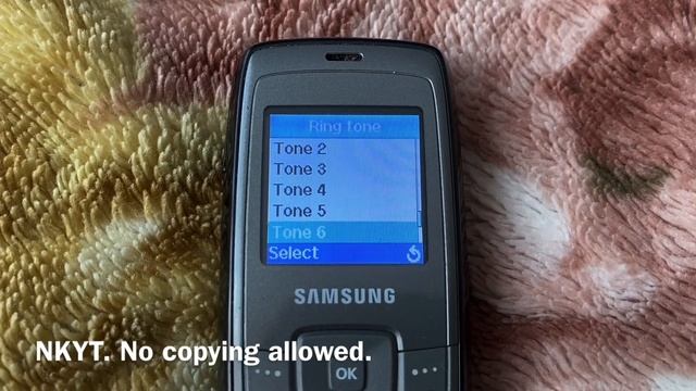 Samsung SGH-C140 Ringtones смотреть онлайн