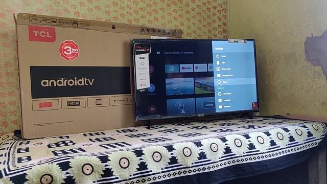 TCL 43inch Full HD android TV unboxing Full setup and review || PijushTech || смотреть онлайн