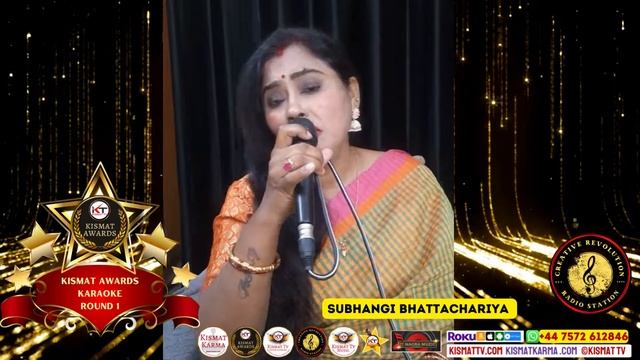 Kismat TV Competition 2022 - Karaoke Round 1 - Subhangi Bhattacharya смотреть онлайн