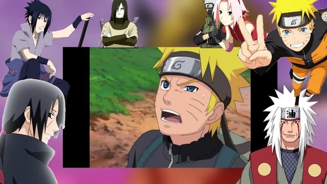 ИТАЧИ против КОМАНДЫ 7 , первый бой Наруто против Итачи Mp4