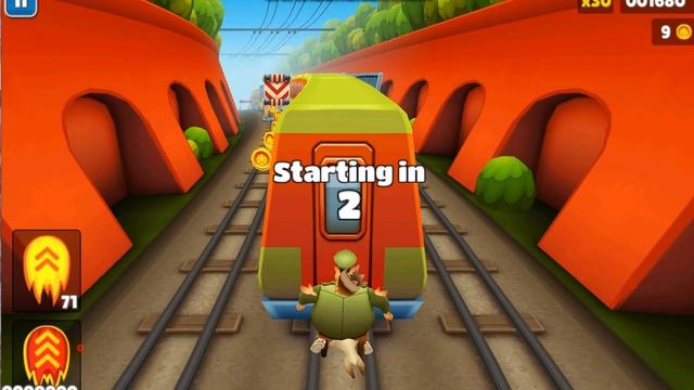 Глюк №1 в игре Subway Surfers смотреть онлайн