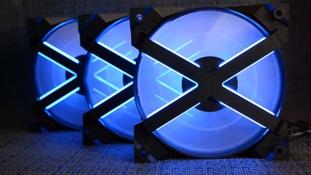 Deepcool MF120 GT - Backlight demonstration смотреть онлайн