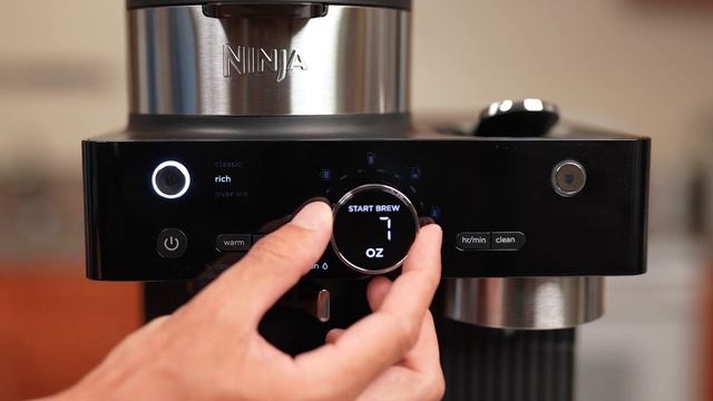 Coffee Maker | How to Brew Grounds and Espresso Pods (Ninja® Espresso & Coffee Barista System) смотреть онлайн