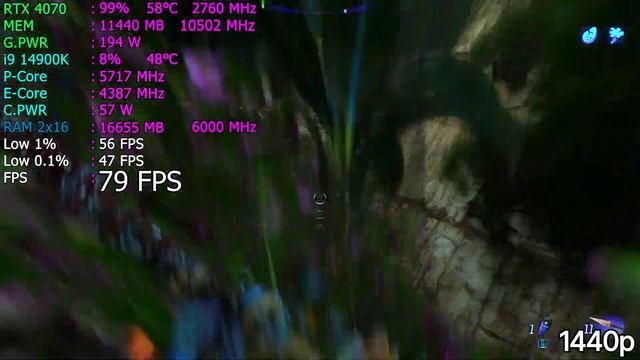 RTX 4070 + I9 14th 14900K - Test In 8 Games / 1440p