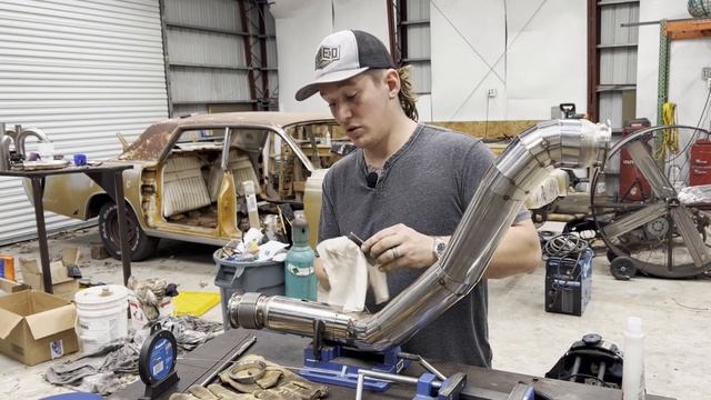Turbo E30 Downpipe Fabrication смотреть онлайн