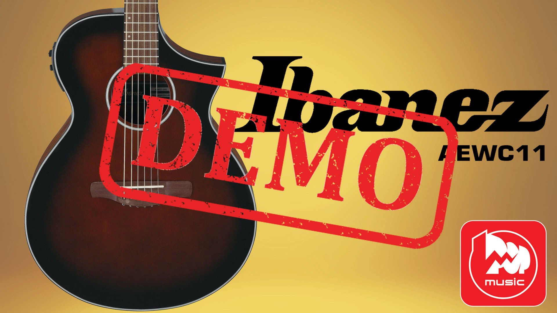 Электроакустика IBANEZ AEWC11-DVS - демонстрация звучания смотреть онлайн