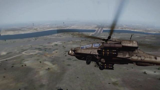 AH-64D APACHE CLOSE AIR SUPPORT IN AFGHANISTAN | MILSIM | ARMA 3 смотреть онлайн