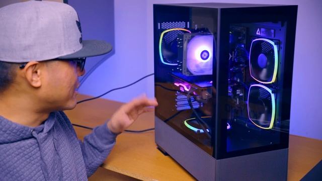 Montech SKY TWO PC Case Full Review and Unboxing PC Build Video [Black Panoramic Dual Glass Airflow смотреть онлайн