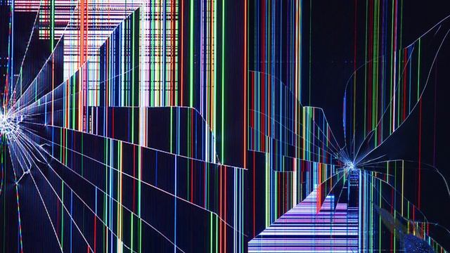 BROKEN TV SCREEN | CRACKED SCREEN BACKGROUND VIDEO | CRACK SCREEN EFFECT 2022 смотреть онлайн