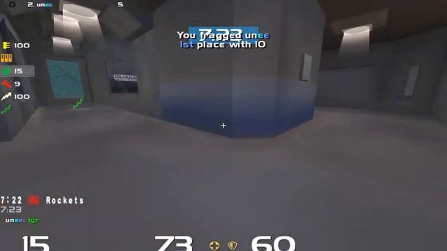 Quake Live grenade spam + telefrag смотреть онлайн